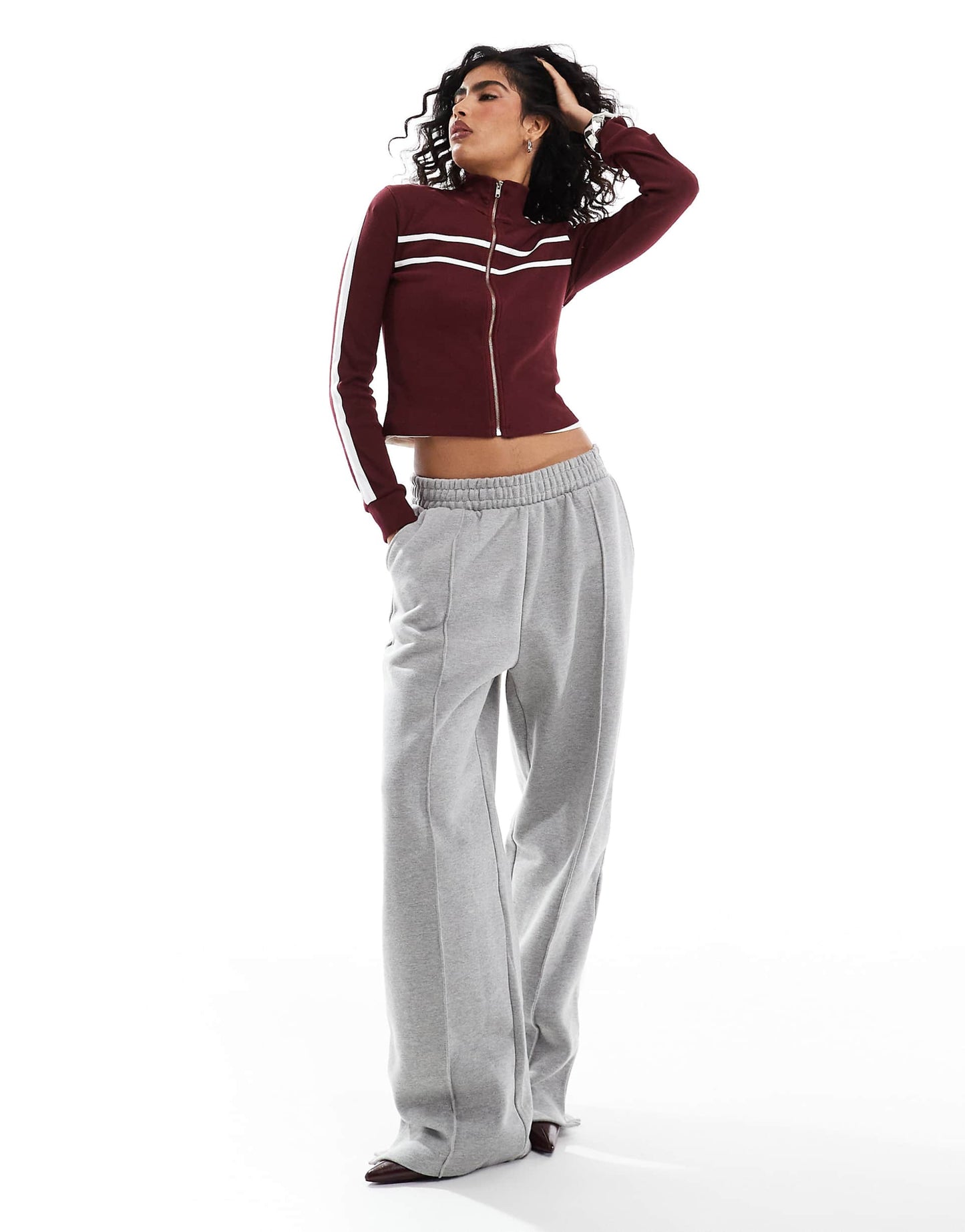 pantalon de survêtement coupe droite