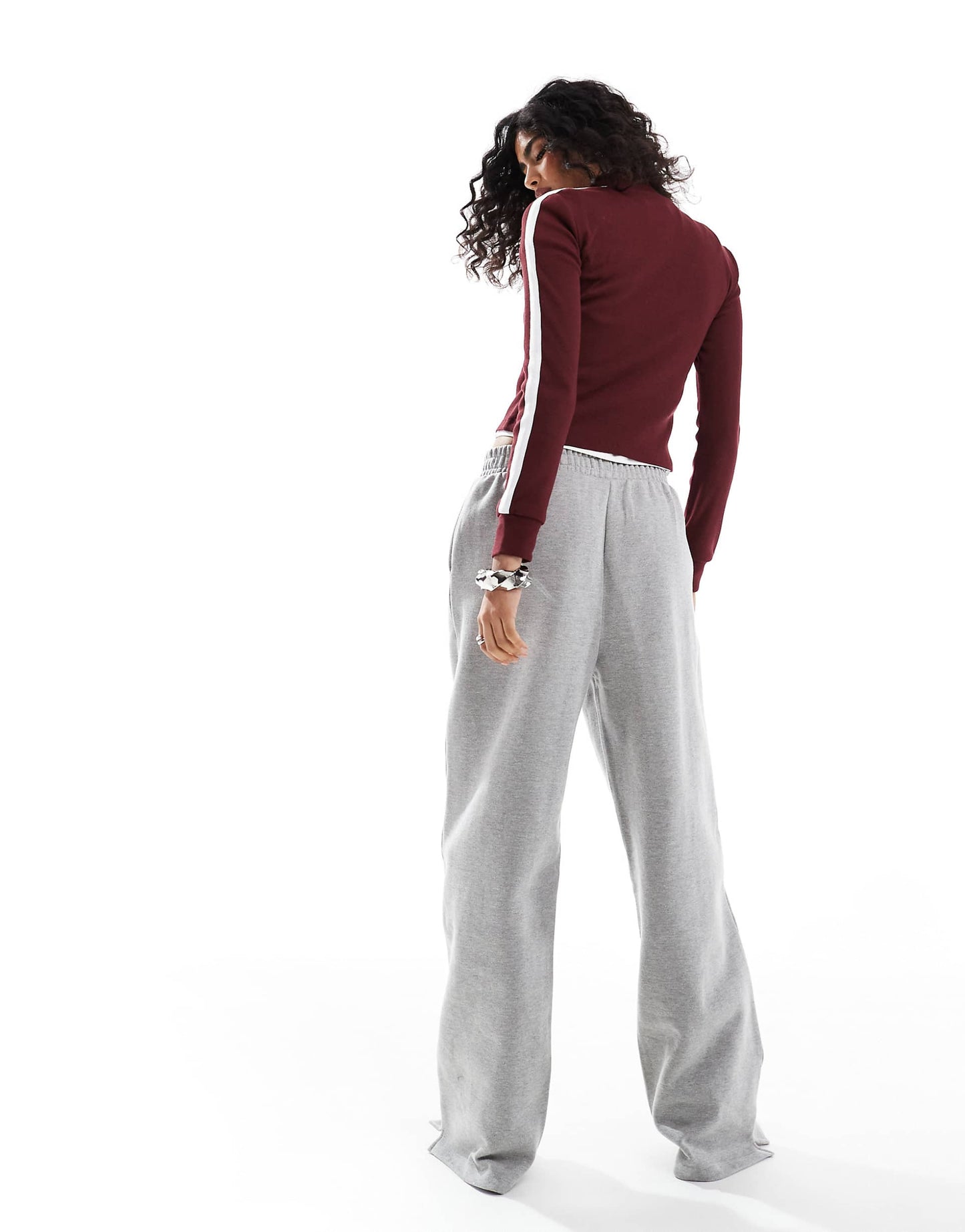 pantalon de survêtement coupe droite