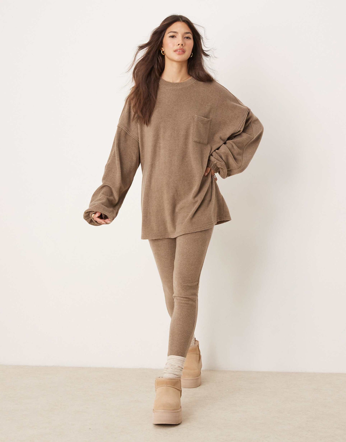 Sweat à capuche oversize