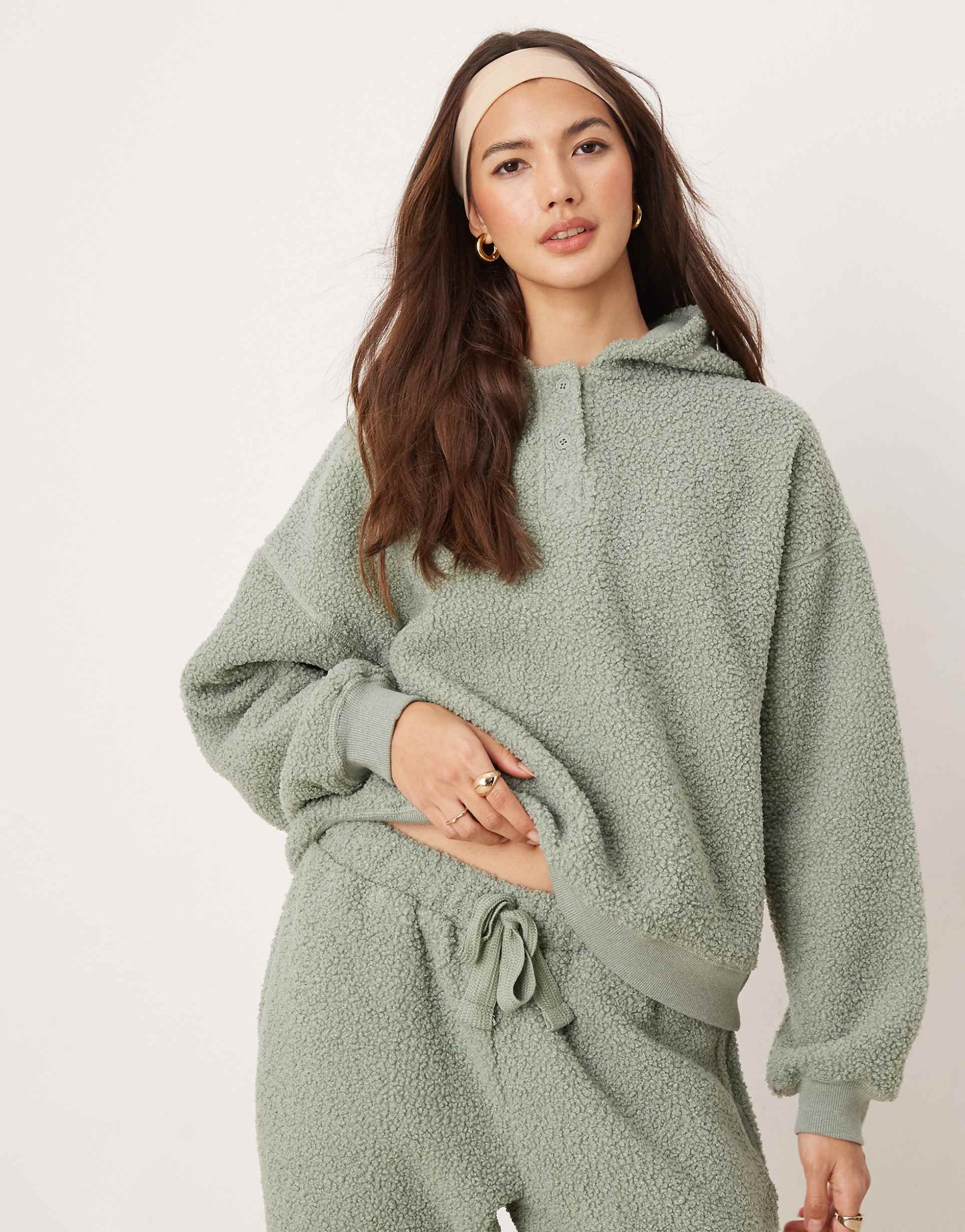 Sweat à capuche oversize