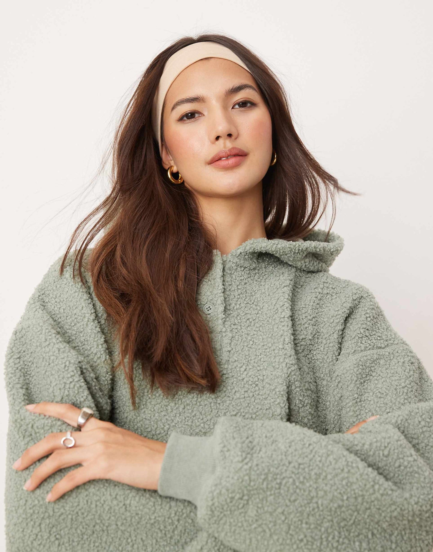 Sweat à capuche oversize