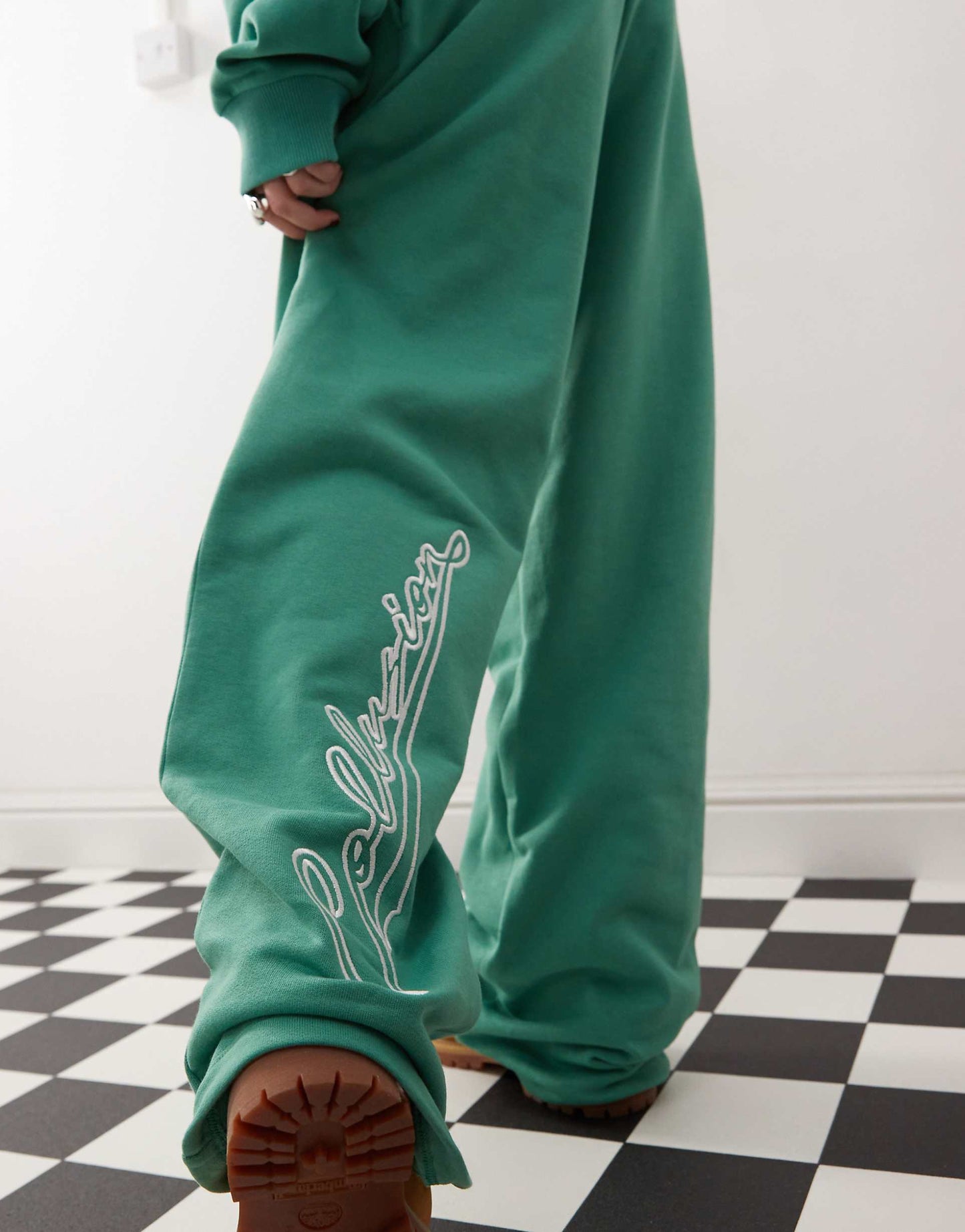 Excellent pantalon de survêtement vert
