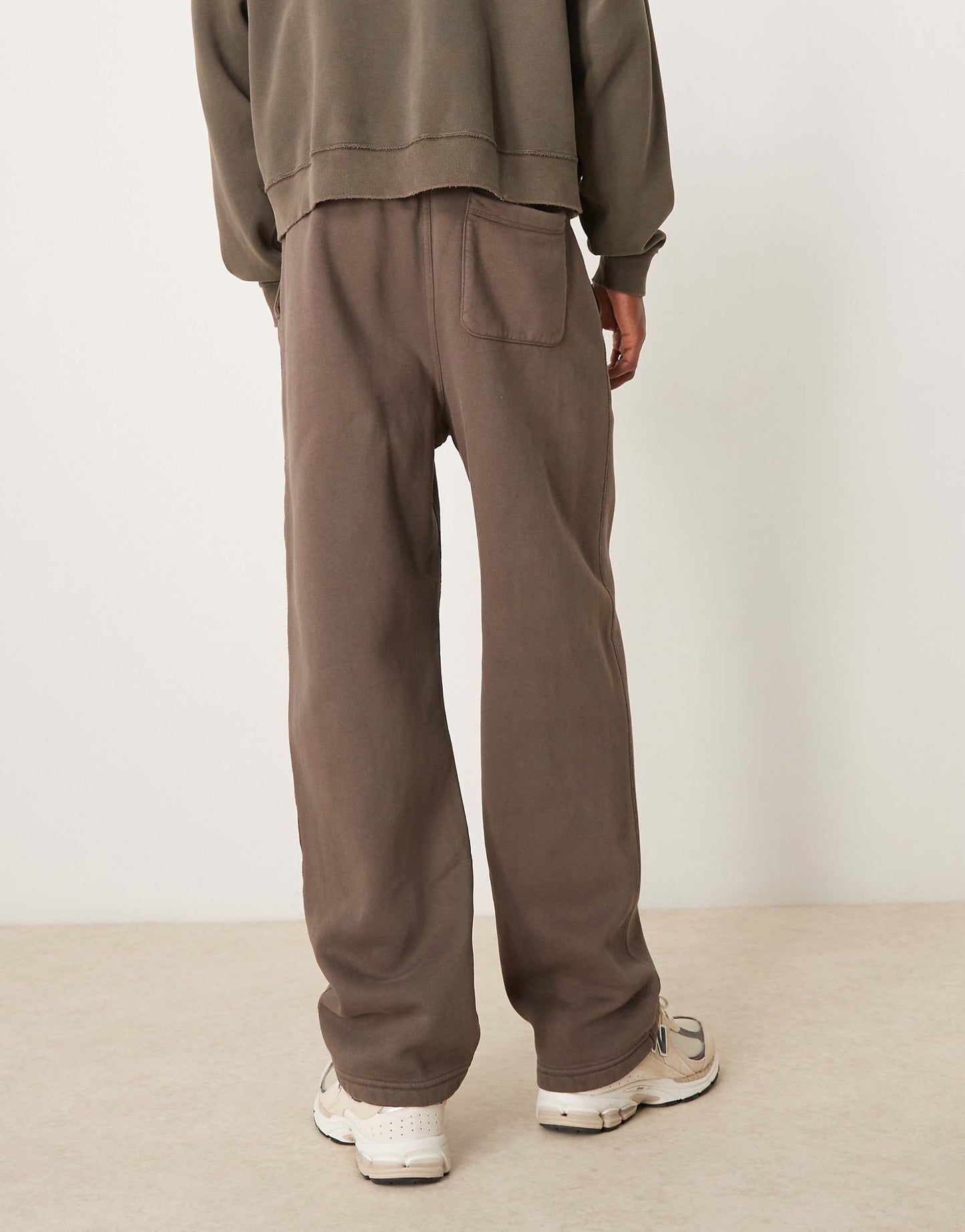 Pantalon de jogging à ourlet ouvert