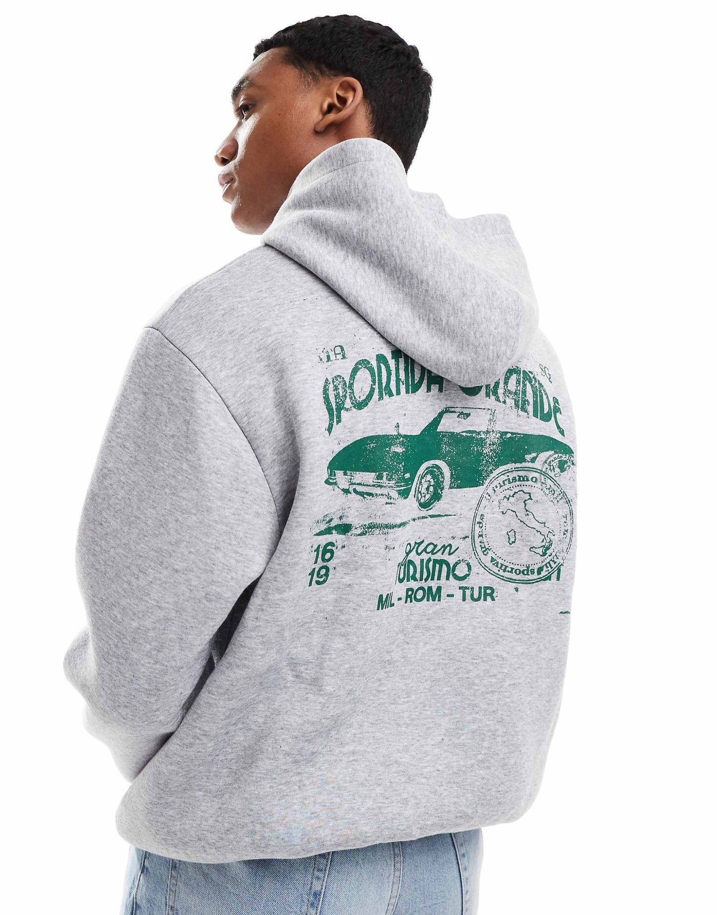 Sweats à capuche oversize boxy