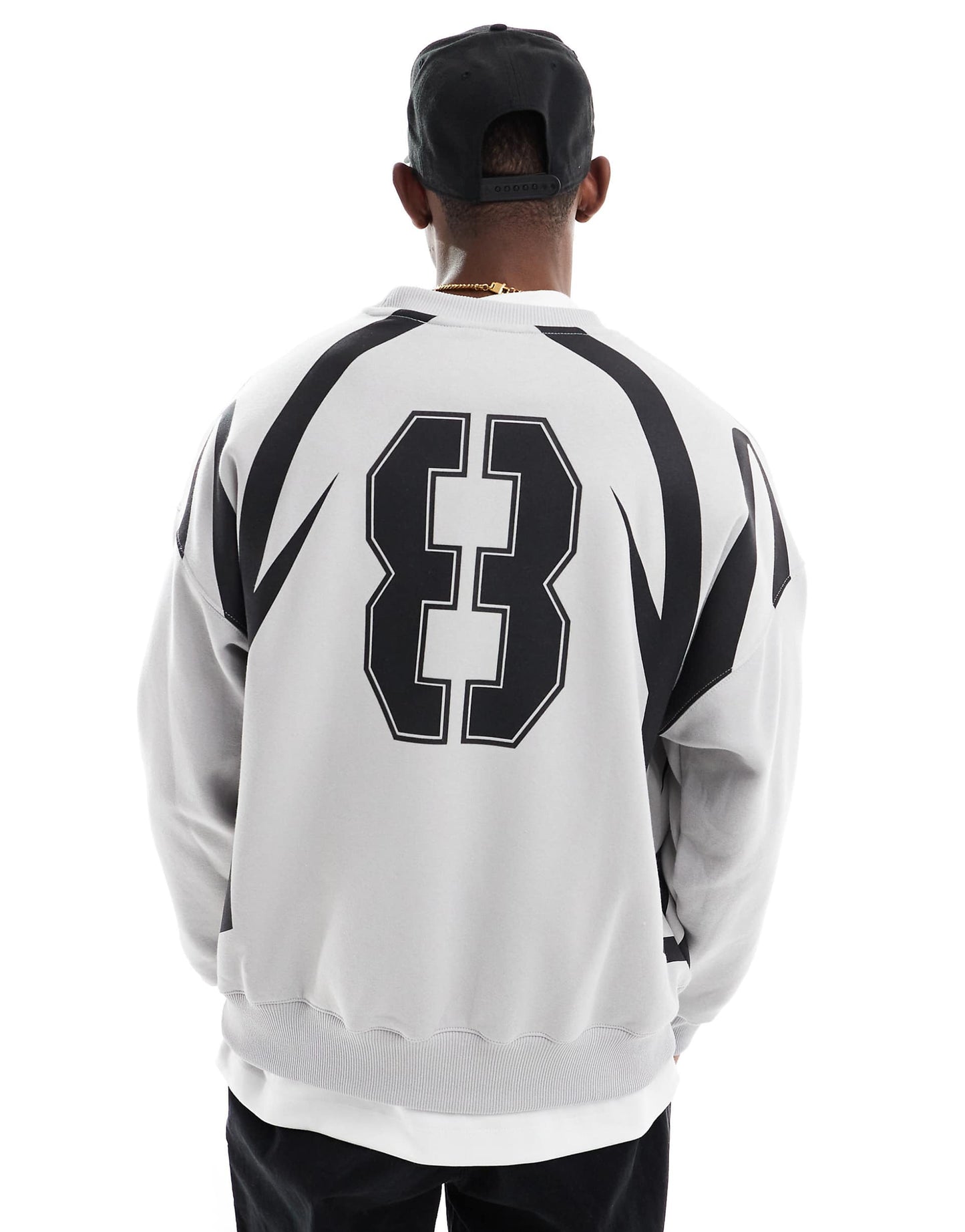 Sweat-shirt de sport rétro