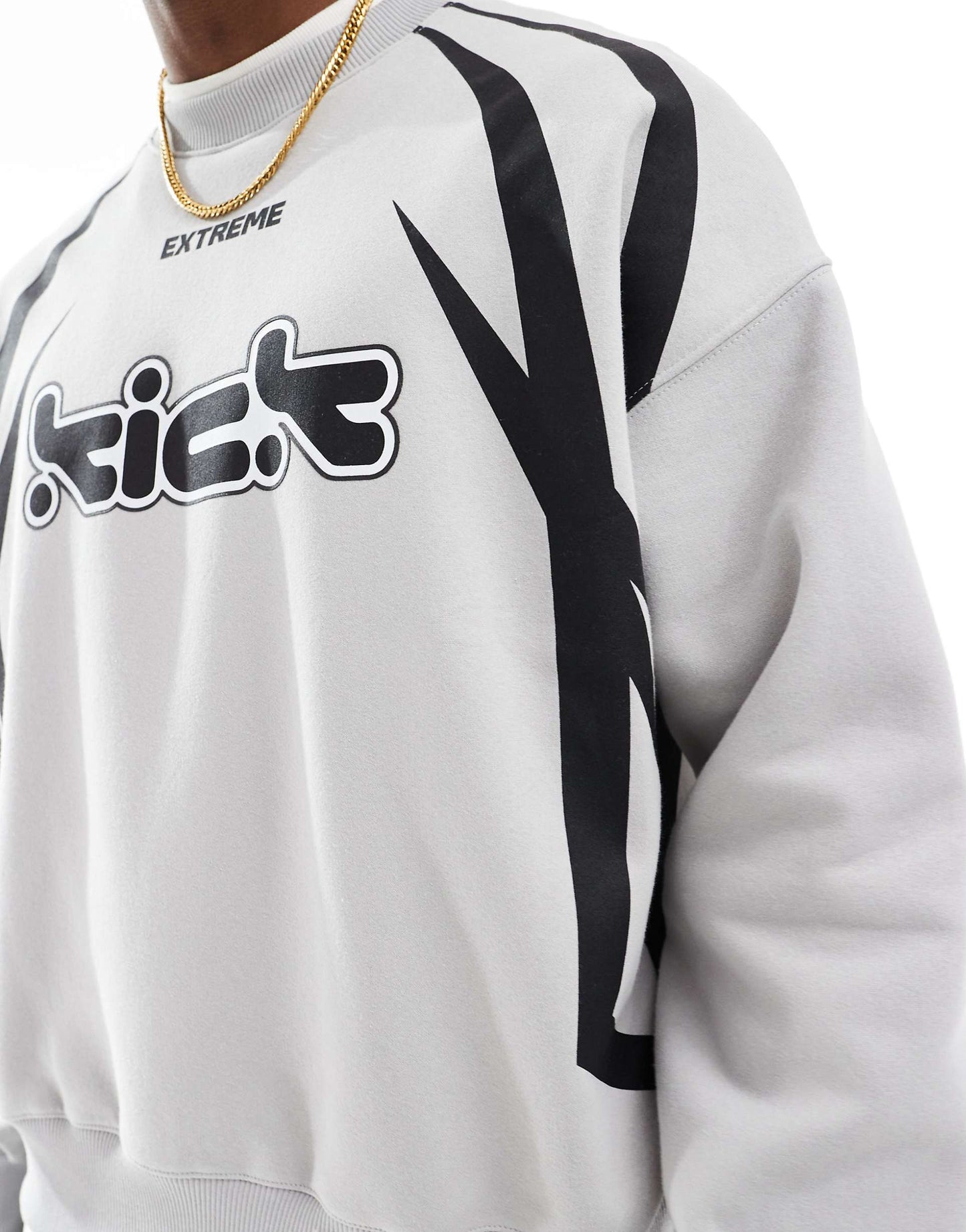Sweat-shirt de sport rétro