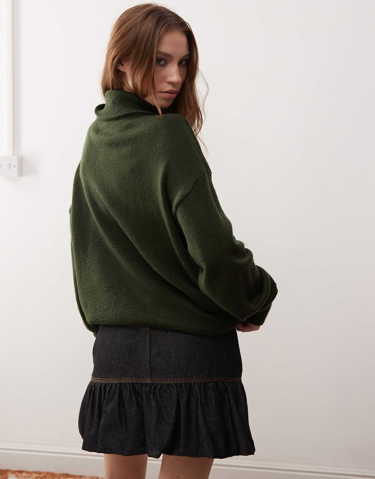 Pull unisexe à col zippé