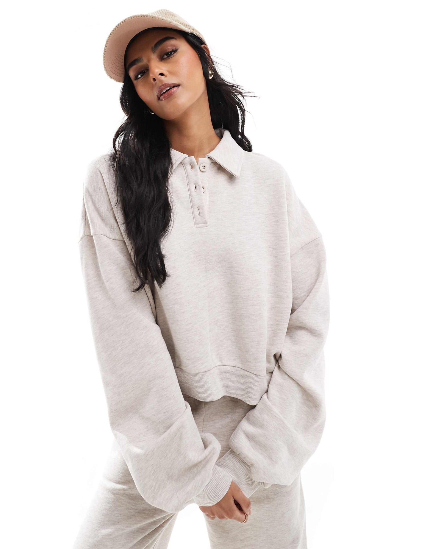 sweat-shirt en flocons d'avoine