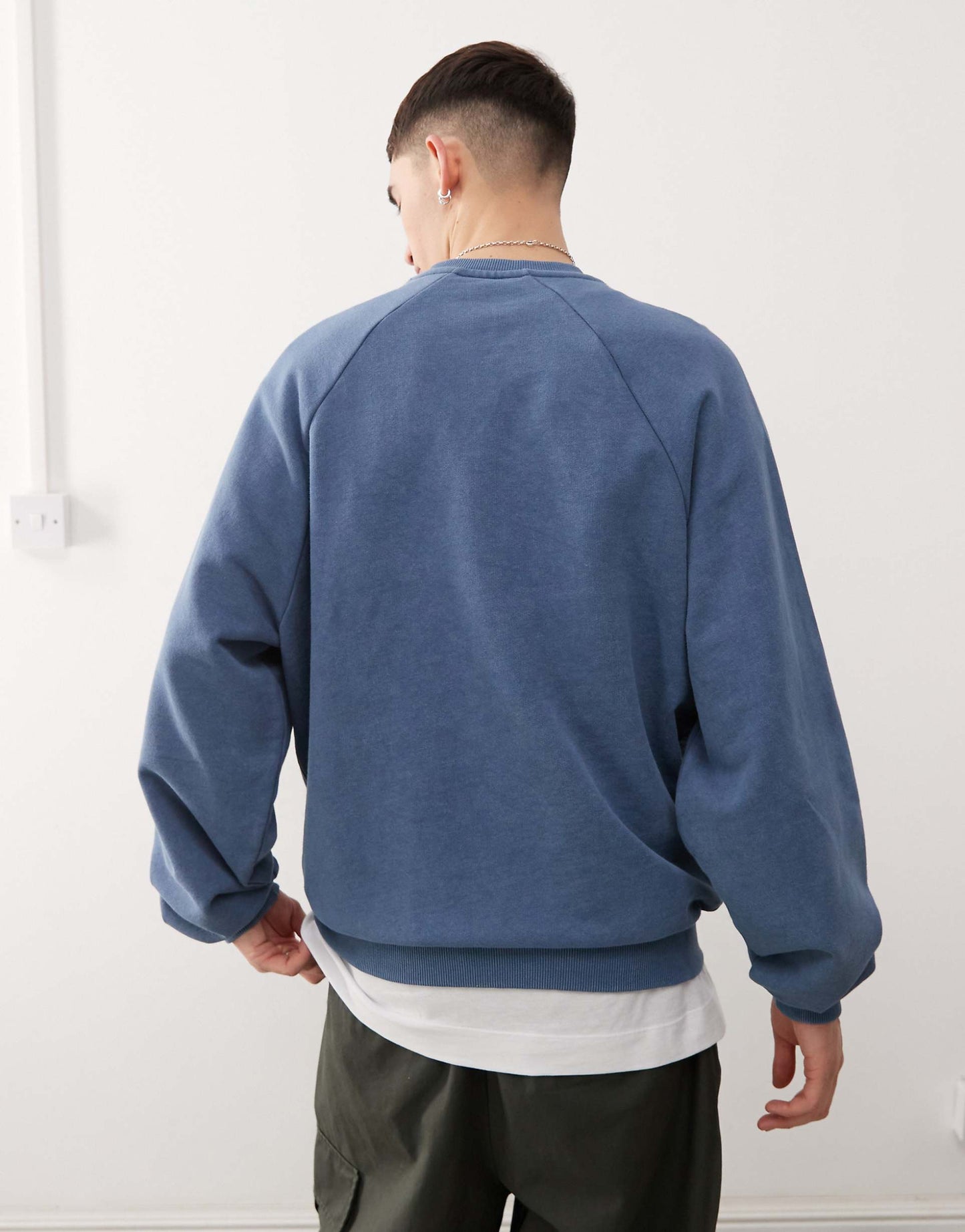 Sweat-shirt unisexe coupe carrée