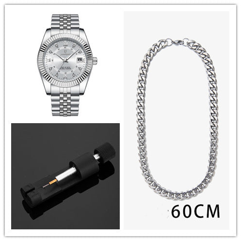 Men's Full-automatic Waterproof Fashion Business Watch