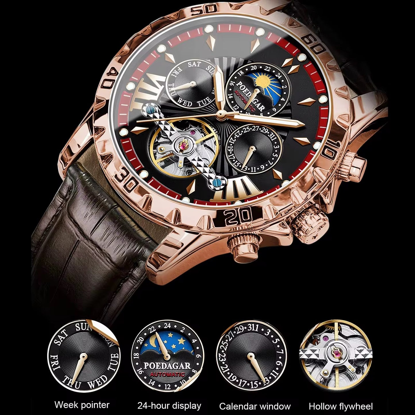 Montre homme, très belle motif