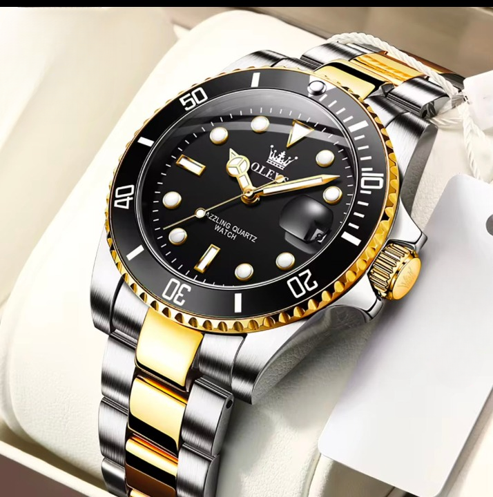 Montre-Bracelet
Hommes Bracelet En Acier Inoxydable De Luxe Étanche