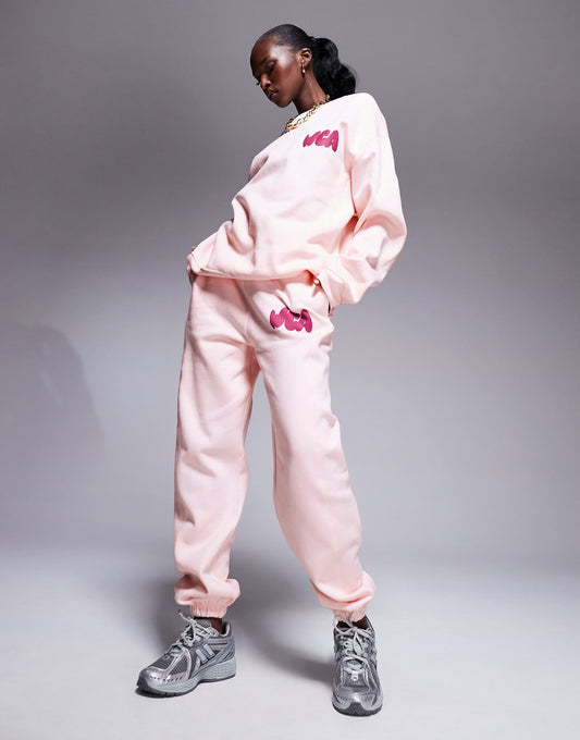 Collective co-ord bubble graphic cuffed jogger