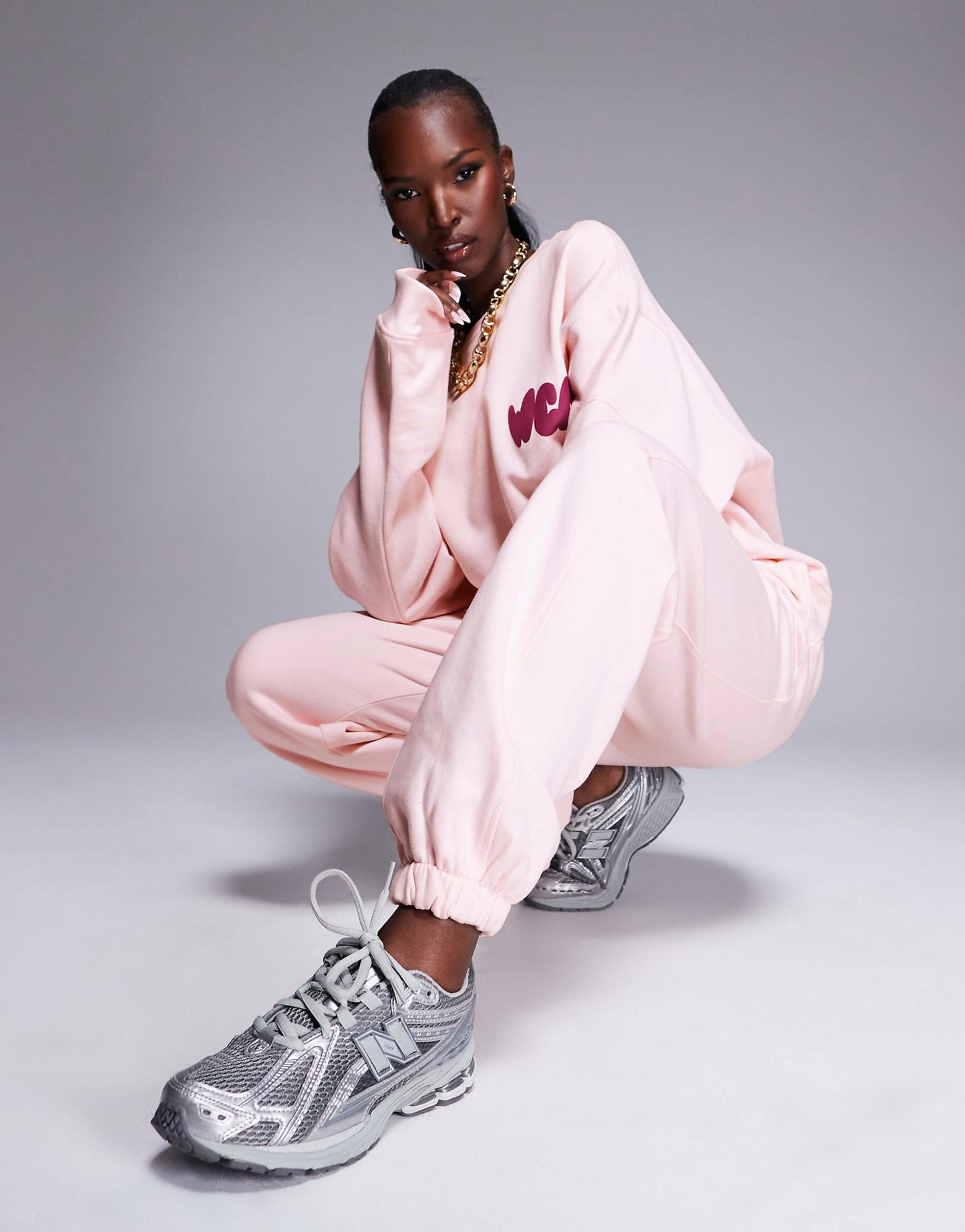 Collective co-ord bubble graphic cuffed jogger