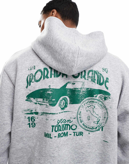 Sweats à capuche oversize boxy