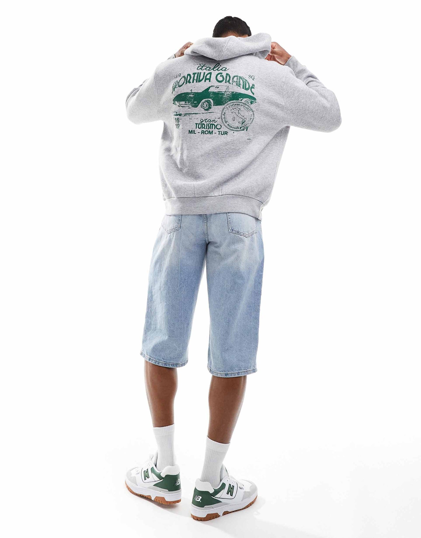 Sweats à capuche oversize boxy