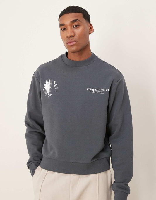 sweat-shirt boxy