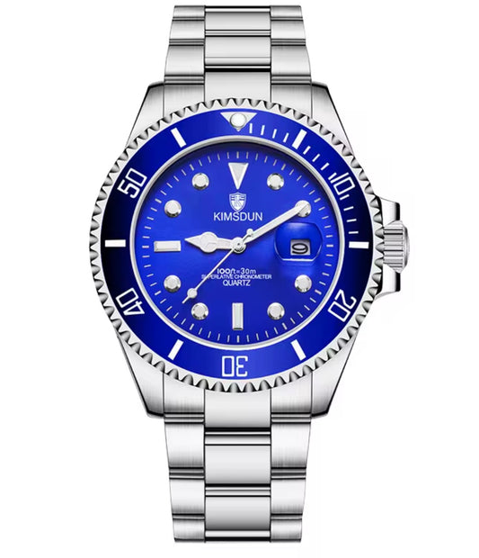 Montre-Bracelet
Hommes Bracelet En Acier Inoxydable De Luxe Étanche