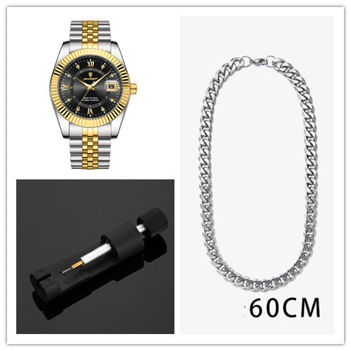 Men's Full-automatic Waterproof Fashion Business Watch