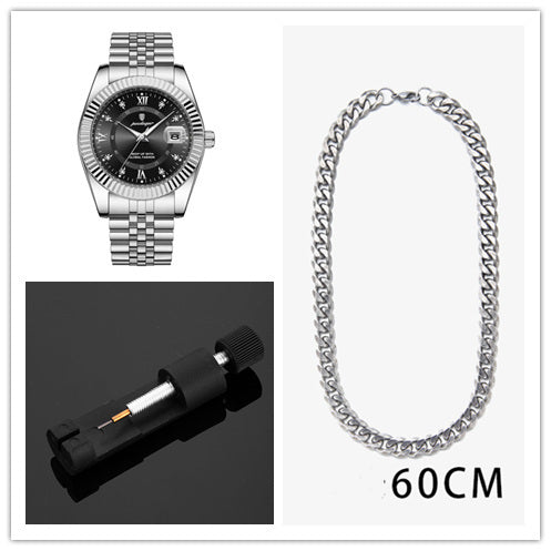 Men's Full-automatic Waterproof Fashion Business Watch