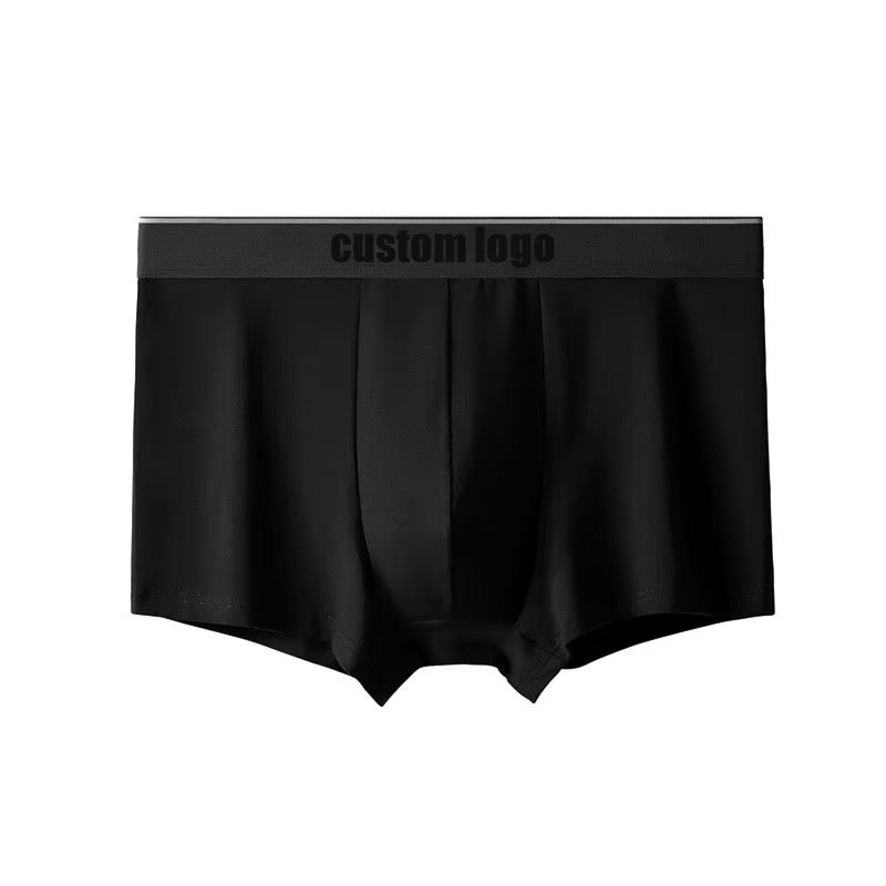 Boxer en coton pour homme - Noir