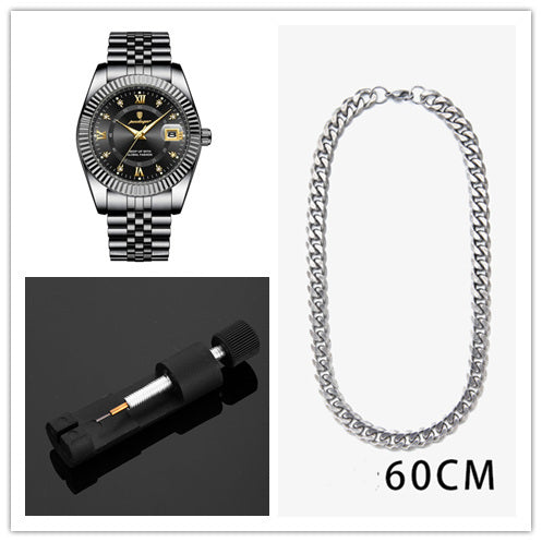 Men's Full-automatic Waterproof Fashion Business Watch