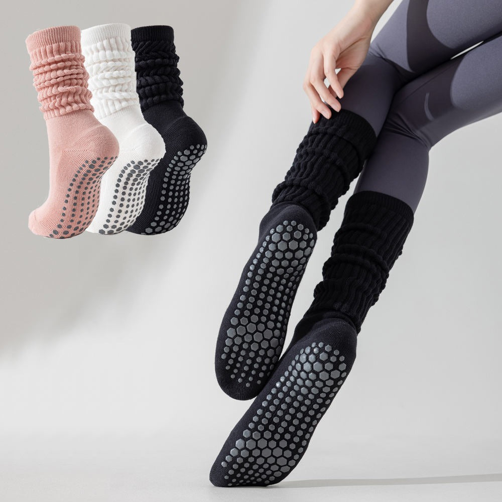 Chaussettes de sol confortables et antidérapantes en tricot pour l'hiver