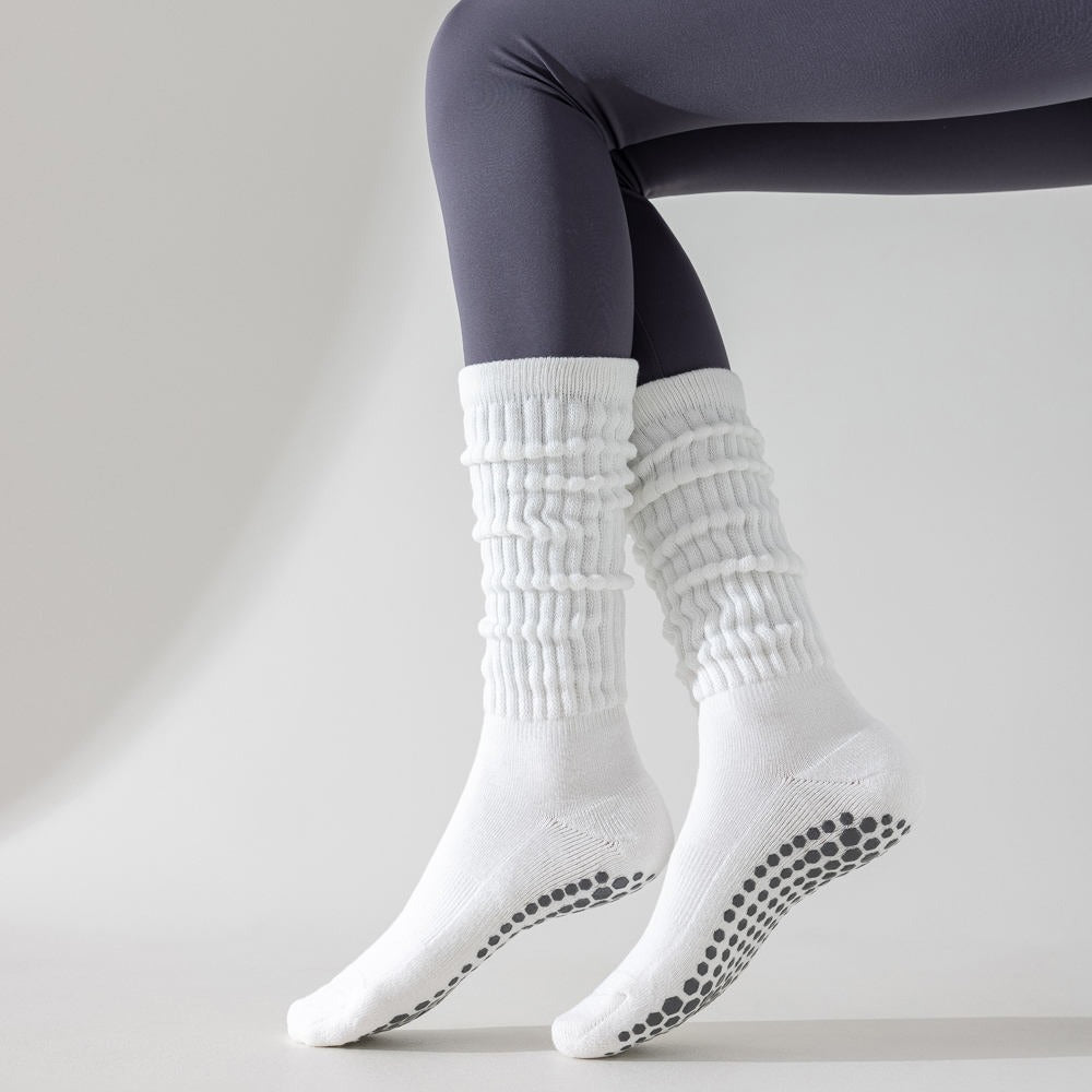 Chaussettes de sol confortables et antidérapantes en tricot pour l'hiver
