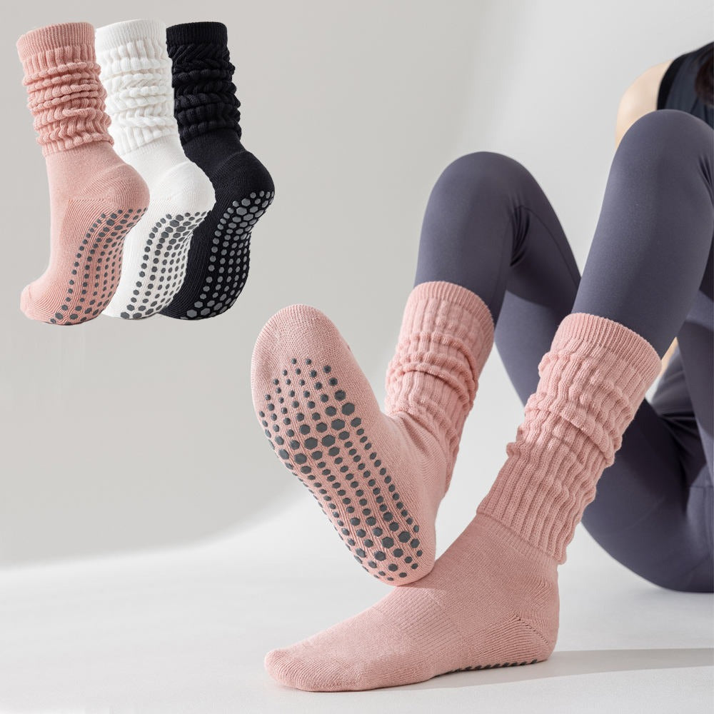 Chaussettes de sol confortables et antidérapantes en tricot pour l'hiver