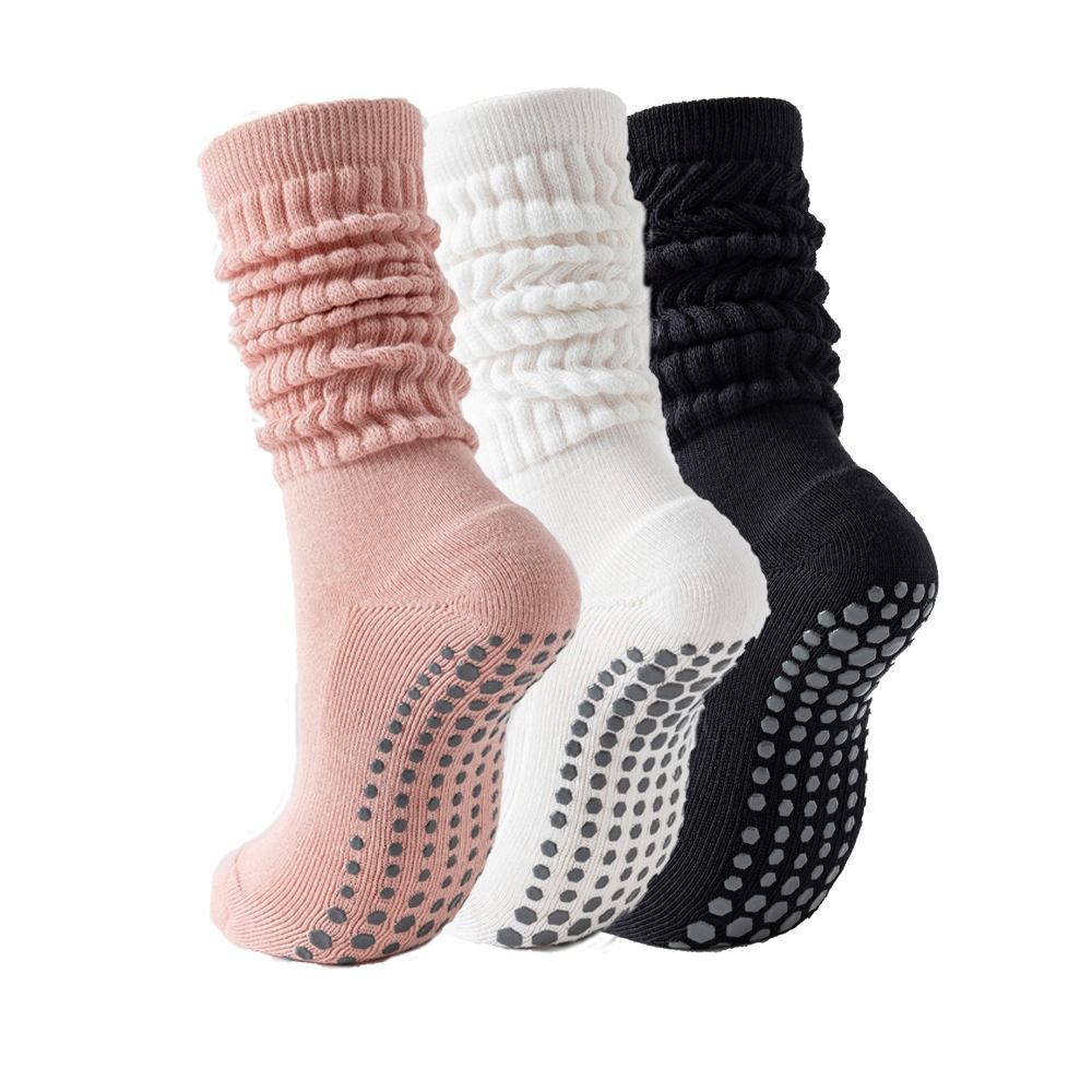 Chaussettes de sol confortables et antidérapantes en tricot pour l'hiver