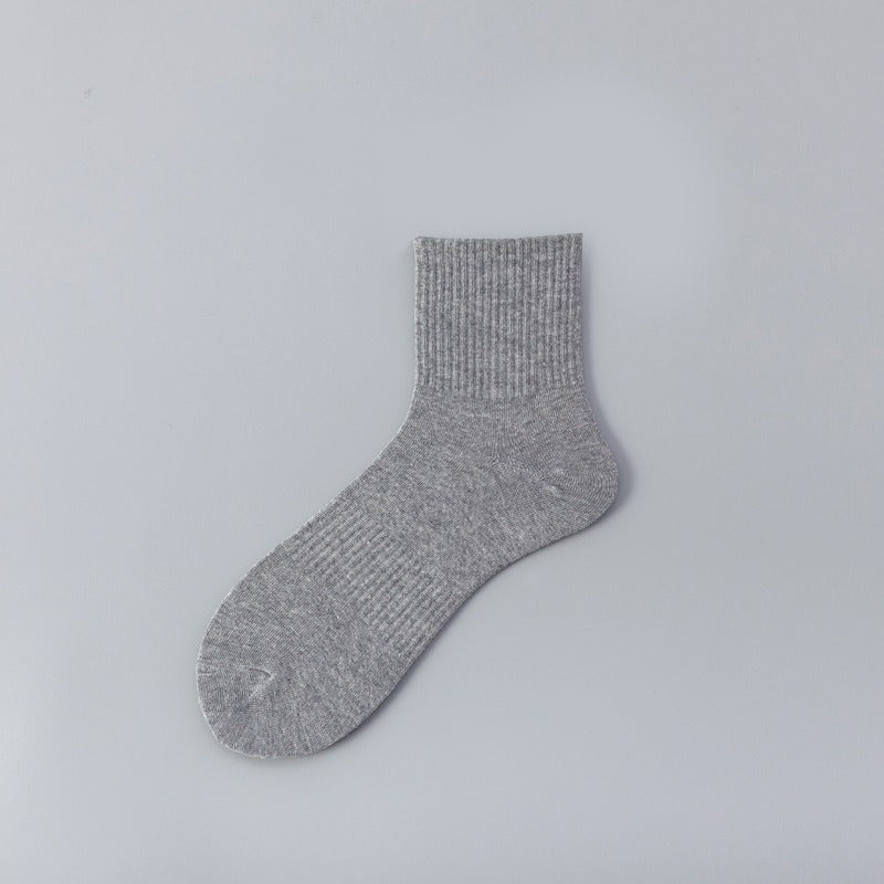 Chaussettes montantes en coton de bambou bio