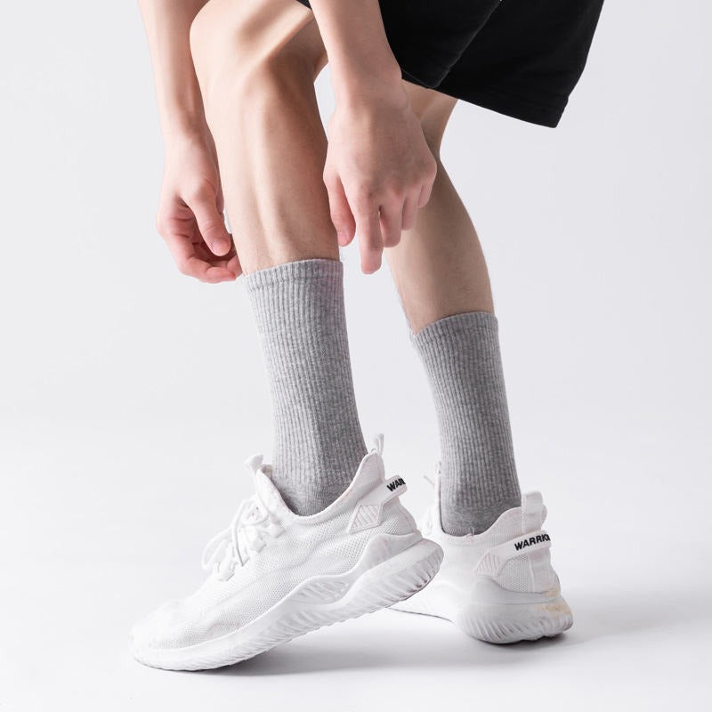 Chaussettes montantes en coton de bambou bio