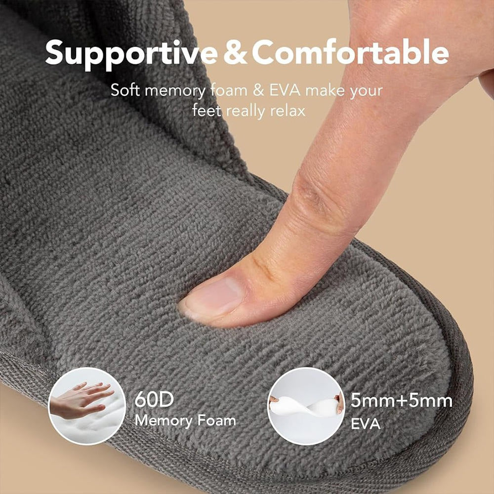 Chausson Homme & Femme Mousse Mémoire de Forme – Confort Ultime Maison | KACL