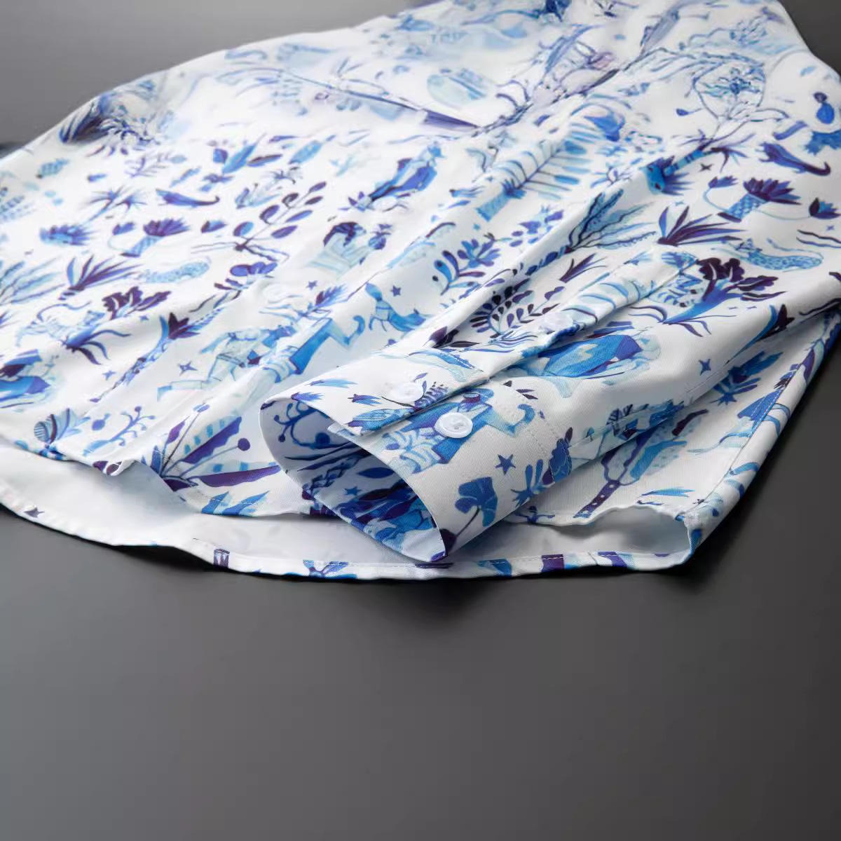 Chemise cintrée homme 100 % coton