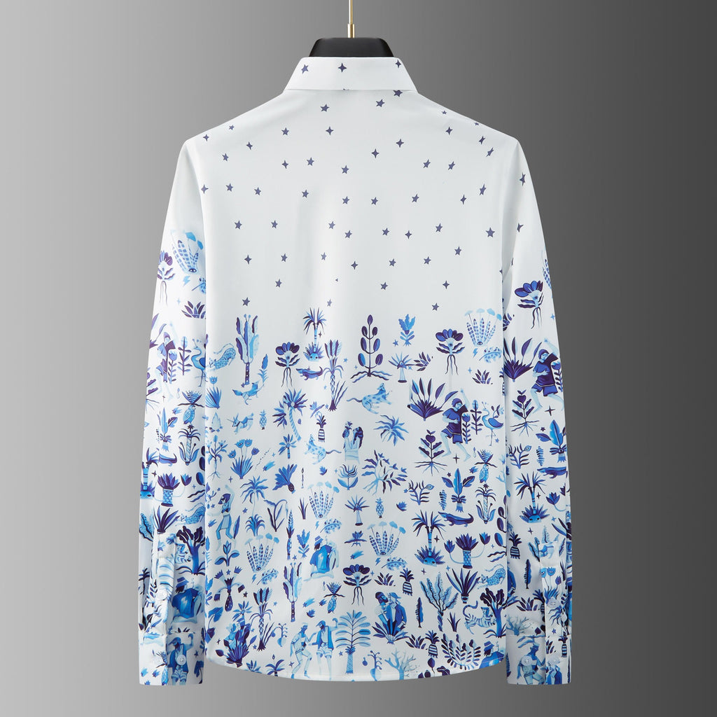 Chemise cintrée homme 100 % coton