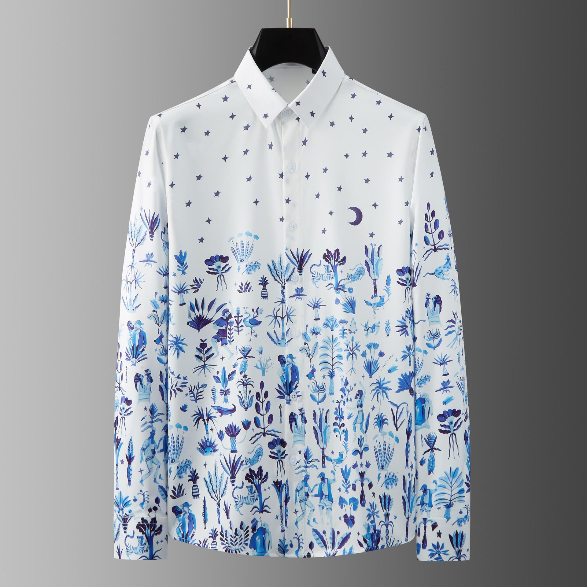 Chemise cintrée homme 100 % coton