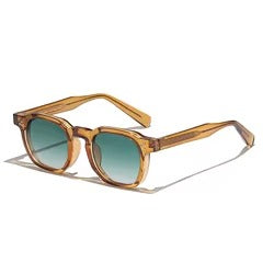 Lunettes de soleil tendance à monture épaisse avec protection UV400 | Lunettes cerclées haut de gamme