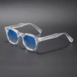 Lunettes de soleil tendance à monture épaisse avec protection UV400 | Lunettes cerclées haut de gamme