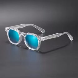 Lunettes de soleil tendance à monture épaisse avec protection UV400 | Lunettes cerclées haut de gamme