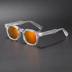 Lunettes de soleil tendance à monture épaisse avec protection UV400 | Lunettes cerclées haut de gamme