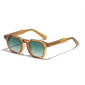 Lunettes de soleil tendance à monture épaisse avec protection UV400 | Lunettes cerclées haut de gamme