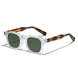 Lunettes de soleil tendance à monture épaisse avec protection UV400 | Lunettes cerclées haut de gamme
