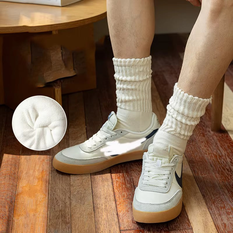 Chaussettes Cachemire Côtelées