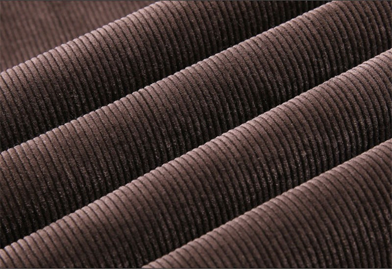 Pantalon slim en velours côtelé pour homme