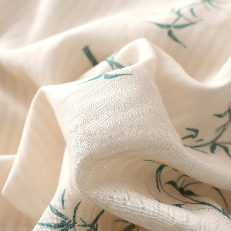 Pyjama en coton doux imprimé pour femme - Vêtements de nuit légers