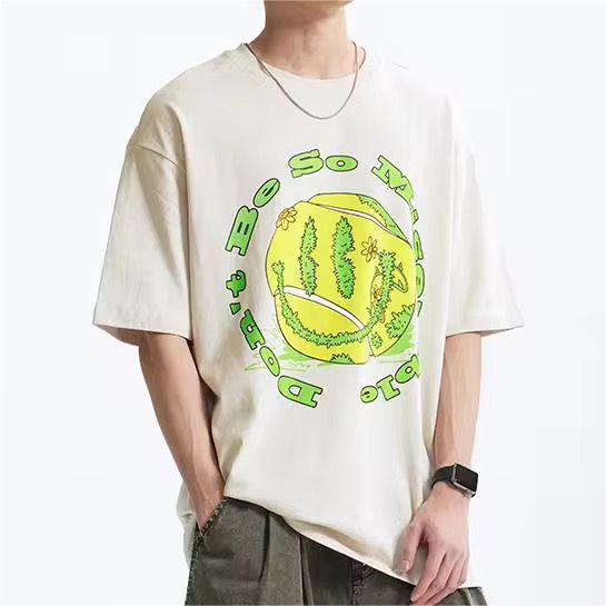 T-shirt graphique oversize style streetwear