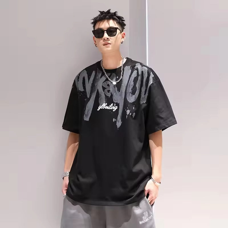 T-shirt oversize de luxe pour homme