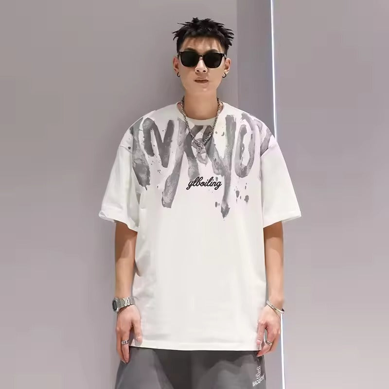 T-shirt oversize de luxe pour homme