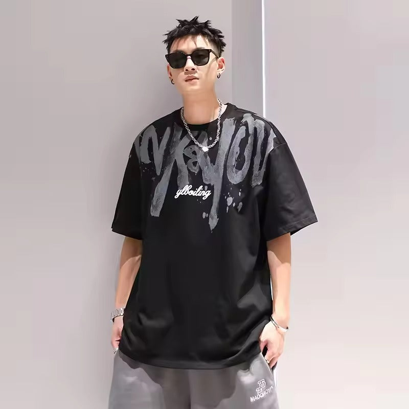 T-shirt oversize de luxe pour homme