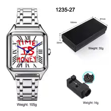 Montre homme TIME IS MONEY à quartz